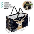 thumbnail image 2 of Elk Deer Premium Oxford Cloth Shopping Bags: Reusable, Foldable, and Spacious - Ideal Laundry Basket, Picnic Basket, and Laundry Bag, 2 of 7