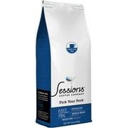 Sessions Coffee Easy Caf 75% Caffeine Whole Bean Medium Roast, 12 oz