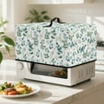 thumbnail image 3 of Whosucclay Eucalyptus Leaves Print Dust Cover for Microwave Oven, Multifunction Greaseproof Cover, Kitchen Accessories for Microwave Oven Wear Resistant 18.25" x 14.5" x 11"inches-S, 3 of 7