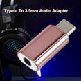 thumbnail image 2 of Adapter Portable Plug Play Mini Type C to 3.5mm Headphone Jack Audio Stereo Converter for Huawei, 2 of 10