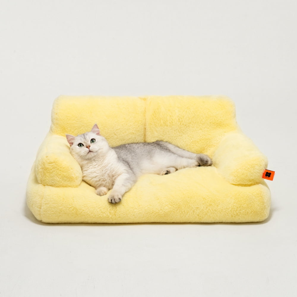 Mewoofun Pet Couch Bed, Washable Cat Beds for Medium Small Dogs & Cats