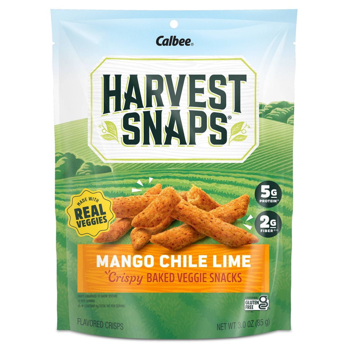 Harvest Snaps Tomato Basil Baked Red Lentil Snacks, 8.5oz