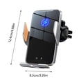 thumbnail image 2 of XGFHYJEH Phone Holder for Car, Vent Phone Holder, Car Phone Holder, Phone Car Holder, Vehicle Phone Holder, Car Phone Stand, Phone Holder for Car and Wireless Charger, 2 of 7