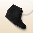 thumbnail image 3 of Botas DREAM PAIRS Tomson-K para Niñas con Cuña Baja y Tobilleras, 3 of 6