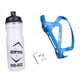 thumbnail image 1 of Botella de agua de 750ml perfecl con soporte azul para bicicleta, 1 of 8