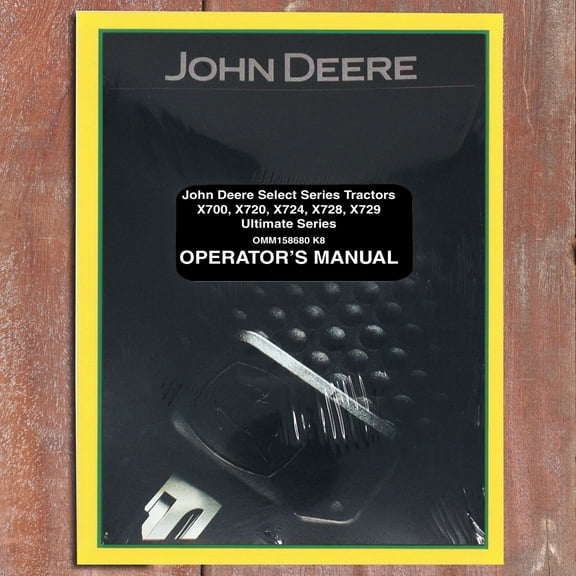 John Deere X710 X730,X734 X738 X739 Tractor Owners & Operation Manual - Part Number # OMM175434