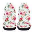 thumbnail image 5 of POLERO Front Seat Cover Automotive, Protective Car Front Seat Covers SUV Washable, Rose, 5 of 9