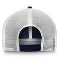 thumbnail image 4 of Men's Fanatics Deep Sea Blue/White Seattle Kraken Core Primary Logo Trucker Adjustable Hat, 4 of 4