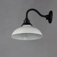 thumbnail image 3 of 35114WTBK Maxim Lighting Granville - 1 Light Outdoor Wall Mount-White/Black Finish, 3 of 4