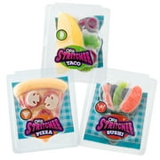 ORB Stretchee Foodz - Secret Menu 3 Pack V2 - Mix n' Match, Stretch, And Even Squeeze These Snacks For Stress Relief! Original Sensory/Fidget Toys for Kids & Adults