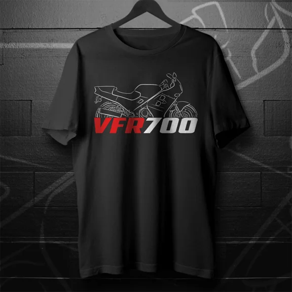 Rare VFR 700 1986-1987 - Motorcycle T-Shirt for Riders