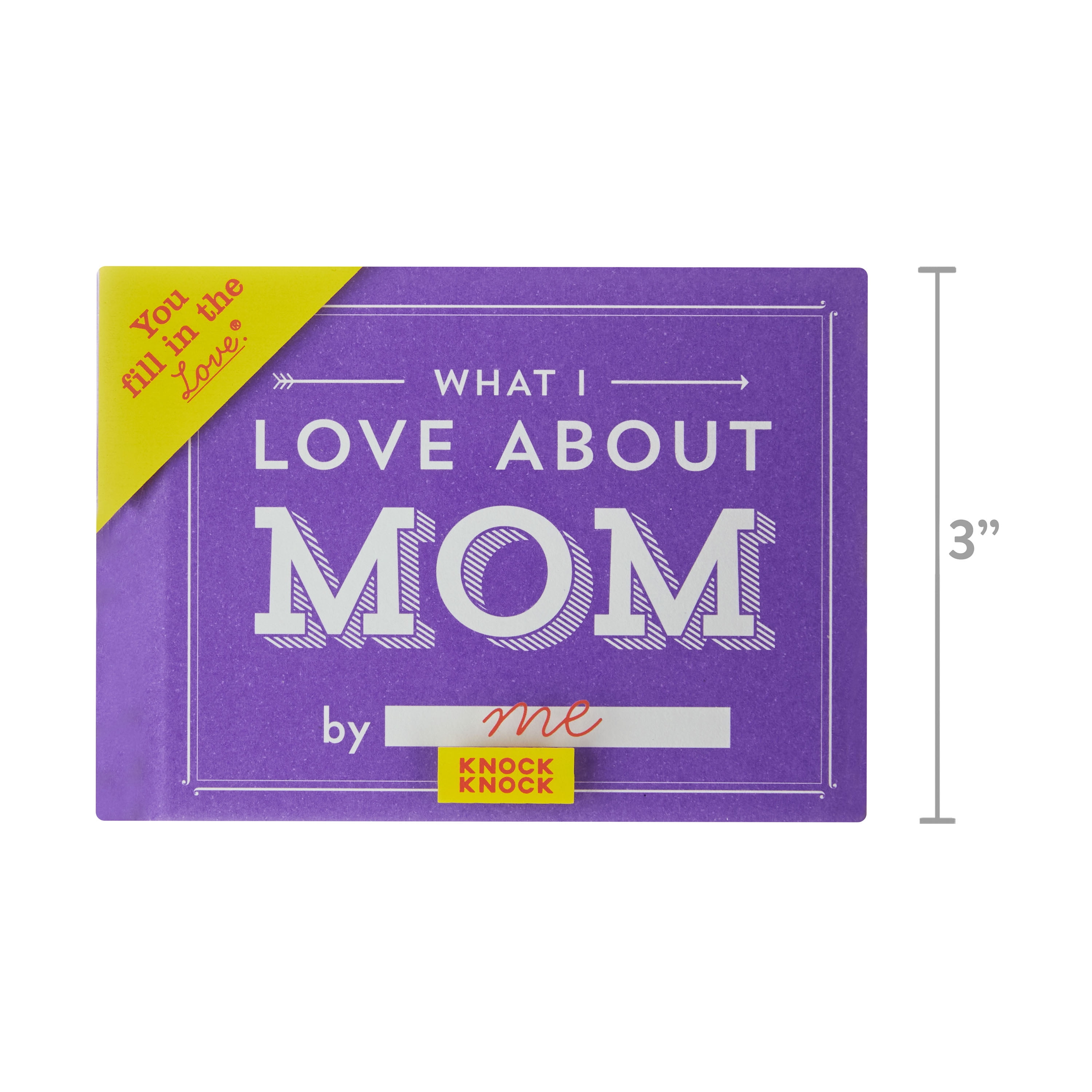 Knock Knock® What I Love about Mom Book with Gift Box