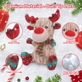 thumbnail image 2 of Juguete para perros Loncoldy Christmas Push Reindeer Chew, 2 of 7