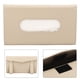 thumbnail image 4 of Car Tissue Box PU Leather Sun Visor Sunroof Paper Napkin Case Holder Interior Accessories, 4 of 5