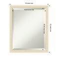 thumbnail image 6 of Amanti Art Woodgrain Stripe Beveled Wood Wall Mirror 22 x 18 in., 6 of 10