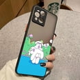thumbnail image 3 of Funda mate para OPPO Realme 10 9 9I 8 8I 7 7I 6 5 FIND X3 X4 PRO 4G 5G Funda Coque Capa Funda carcasa cerdo blanco conejo dibujos animados, 3 of 5
