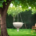 thumbnail image 6 of Vintage Hanging Planter Iron Flower Basket Wall Decor Large Size for Farmhouse Garden Home, 6 of 9