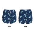 thumbnail image 6 of Goofa Space Dinosaur Printed Women 2 in 1 Running Shorts,Quick Dry Athletic Workout Shorts,High Waisted Athletic Shorts with Liner Pockets-XX-Large, 6 of 9