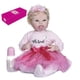 thumbnail image 1 of Muñeca Reborn Decdeal Bowknot Vestido Rosa, 1 of 7