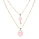 thumbnail image 2 of Collares colgantes de Pareja Hugo en corazón Rosado, 2 of 7