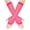 F_ Hot Pink, variant on UTSJKR Lone Fishnet Gloves Fingerless for Women Fish Net Arm Sleeve Mesh Emo Goth Punk 80s Scene Accessories Black