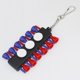 thumbnail image 4 of Tee Carrier con 12 tees de 3 marcadores de bolas Golf Tee Holder Carrier Llavero Hombres, 4 of 4