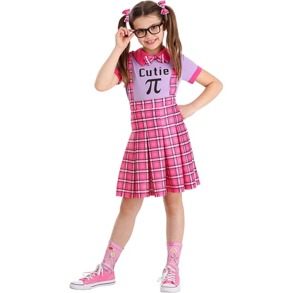 Girl's Science Nerd Costume Small