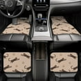 thumbnail image 7 of Pofeuu Leopard Print Print Car Foot Mat Set of 4 Pieces - All-Weather Full Set Floor Mats for Cars Trucks SUVs, 7 of 7