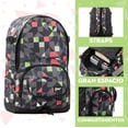 thumbnail image 3 of Mochila Escolar Grande Hype Model Rosa con Negro, 3 of 4
