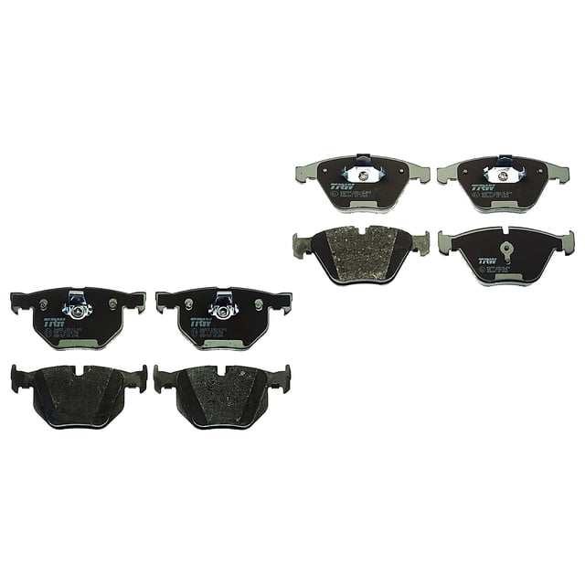 Set Balatas Bajos Metales 525i 2007 Bmw TRW .