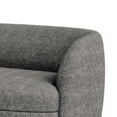 thumbnail image 2 of Pemberly Row 84 Inch Sofa Charcoal Gray Boucle Smooth Curved Kidney Shape, 2 of 11