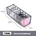 thumbnail image 1 of Organisateur de Rangement pour Vêtements, Séparateurs de Tiroirs pour Chambre, Boîte de Rangement pour Chaussettes et sous-Vêtements, 1 of 6