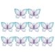 thumbnail image 3 of 10 globos de aluminio con forma de mariposa para modelar, accesorios para fotos de cumpleaños., 3 of 6