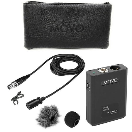 UPC: 0817711020971 | Movo Lv22od Xlr Lavalier Omnidirectional Condenser Microphone With Phantom Power Supply Body Pack  12mm Mic Capsule  Foam & Deadcat Windscreens  Deluxe Case