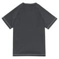 thumbnail image 6 of FORMRS Boys Rash Guard Short Sleeves Swim Shirt Quick Dry UPF 50+ Sun Protection, Sizes 3-12T, Orange Dinosaur, 6 of 6
