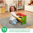 thumbnail image 2 of Melissa & Doug Learn-to-Play Piano with 25 Keys and Color-Coded Songbook, 2 of 9