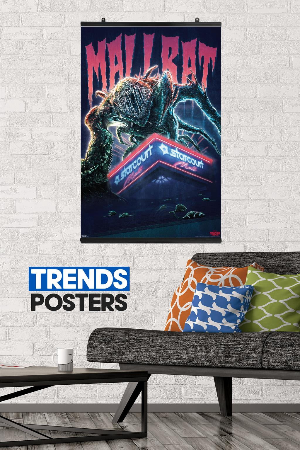 Netflix Stranger Things 3 - Mallrat Wall Poster, 22.375" x 34"