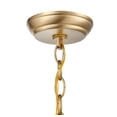 thumbnail image 6 of 9123-MG-Millennium Lighting-3 Light Pendant-19 Inches Tall and 9 Inches Wide-Modern Gold Finish    -Traditional Installation, 6 of 6
