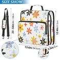 thumbnail image 2 of FORMRS Zipper Binder with Shoulder Strap 1.5-inch Ring 500 Sheet Capacity File Bag, Colorful Retro Floral, 2 of 5