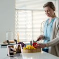 thumbnail image 3 of Multi-Function Lid And Spoon Holder, Spoon And Ladle Holder, Kitchen Utensil Holder, Cutting Board Holder, Spoon Rest, Black, 3 of 5