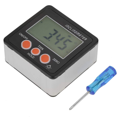 thumbnail image 1 of Digital Angle Gauge, Digital Inclinometer with Magnetic Base & LCD Display Screen, Accurate & Fast 4 x 90° Function (Black) for Angle Measurement, Inclination Detection, Mechanical Calibration, 1 of 9