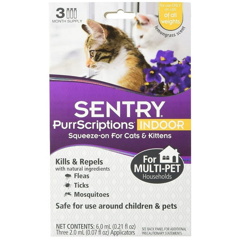SENTRY PurrScriptions Flea/Tick Control Liquid