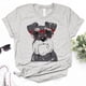 thumbnail image 2 of Camiseta de Schnauzer para mujer, camisetas de anime, ropa de calle divertida para mujer, 2 of 5