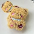 thumbnail image 4 of Crafts Cartoon Terry Bear Appliques Butter Appliques Handmade Ponytail Decoration Lovely Hair Barrettes, 4 of 4