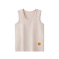 thumbnail image 4 of UngA Girls Tank Tops Kids Athletic Ribbed Knit Sleeveless Tops Basic Camisole Toddler Tank Tops Girls (Beige,9-10 Years), 4 of 7