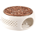 thumbnail image 3 of Ceramic Teapot Warmer Holder Base Tea Insulation Coffee Water Candle Heating Teaware, 3 of 9