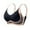 02 Black, variant on Weiqiqre Bras for Women Comfort Push Up Bras Buttery Soft Wireless Bralette Full Coverage Sport Everyday Bra