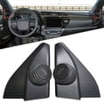 thumbnail image 5 of BAGUER 2Pcs Car A-Pillar Speaker Covers for Toyota Hilux for Fortuner 2016~2020 Audio Door Tweeter Horn- Loudspeaker Covers Accessories, 5 of 7