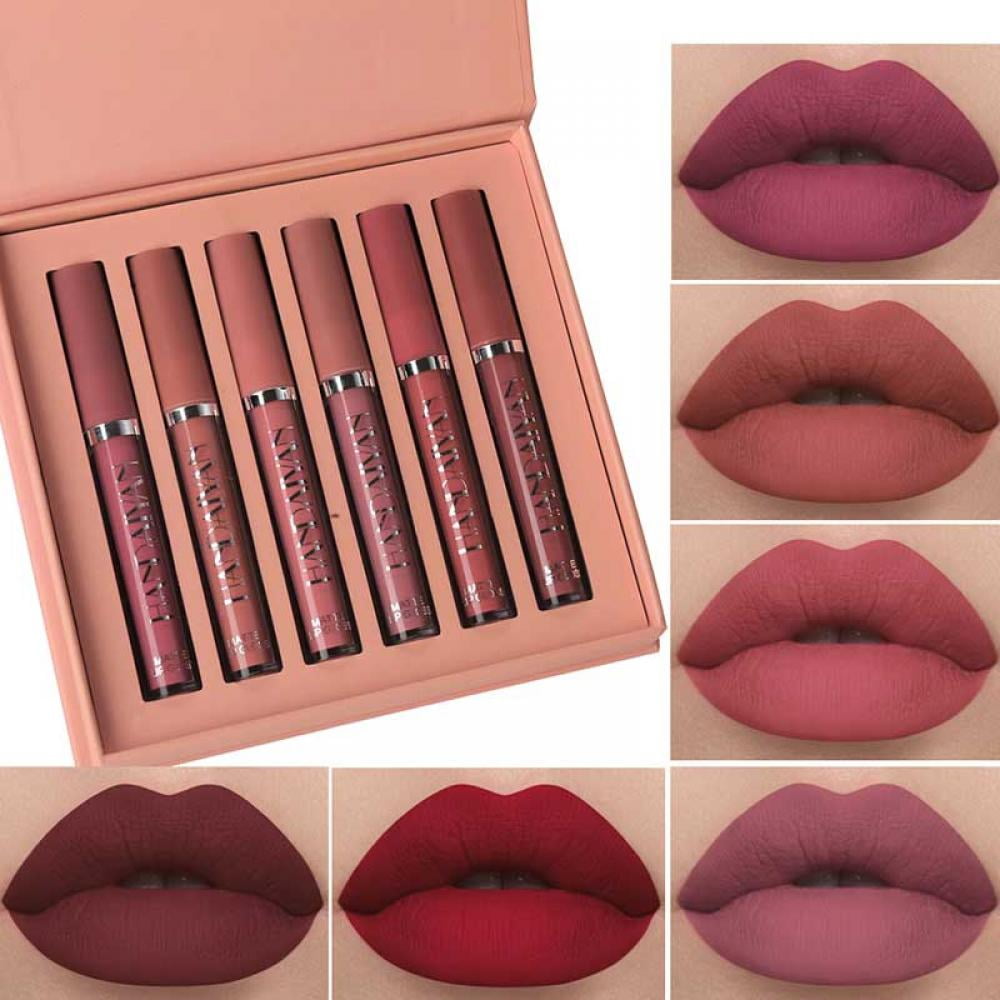 Brand Lipstick Long Lasting Nude Red Chocolate Color 