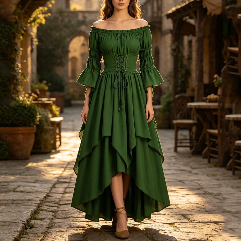 brown and black long sleeve dress Mocha Lace Balloon – Vintage Fairytale Style Brown / M Size:UK 8 / US 9 / EUR 42 Size medium measures 59.5 oa260105007 Burgundy Wedding Dress, Sparkly